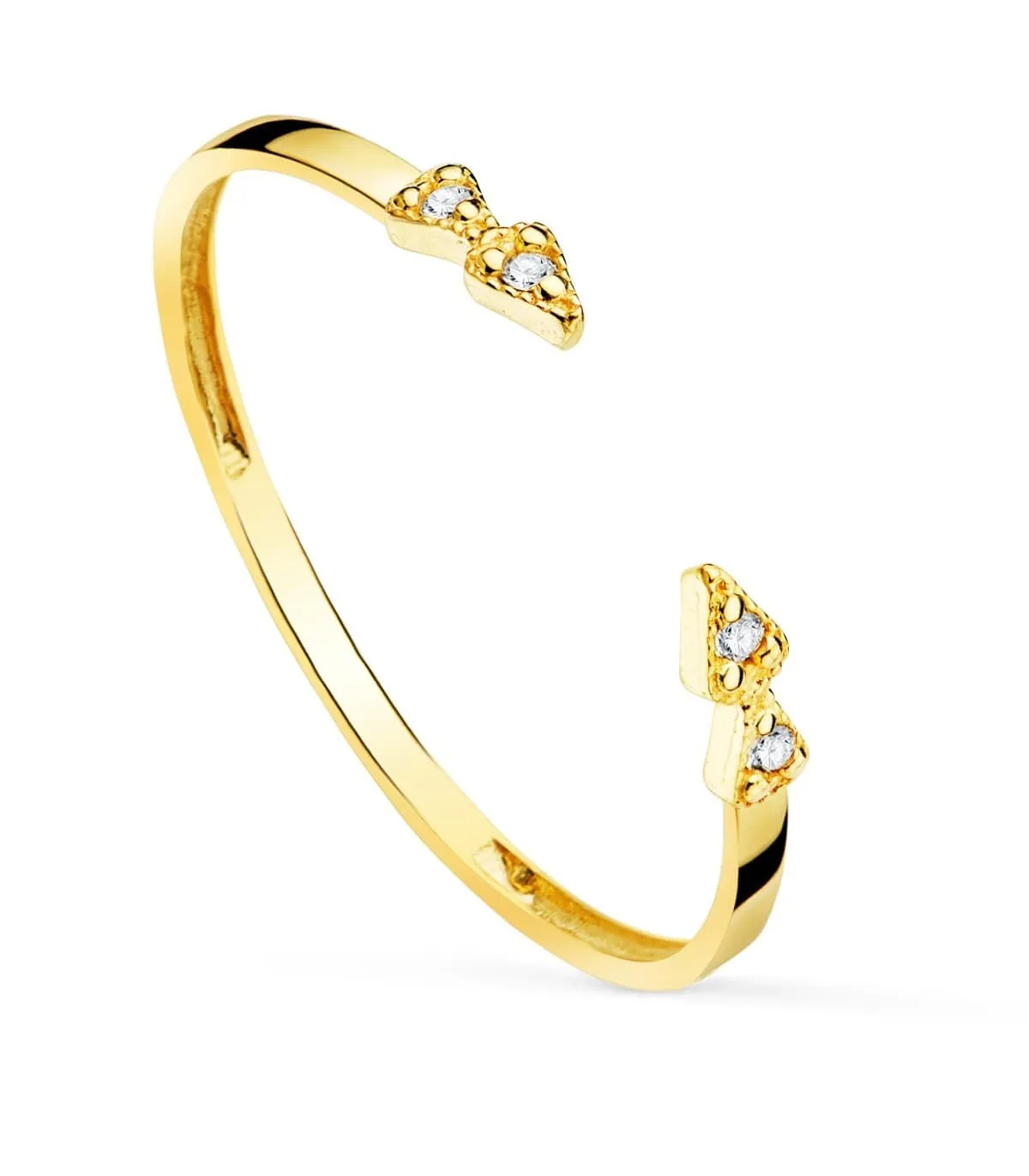 Anillo Crawford Oro 18K Diamantes 0.032 Qts.