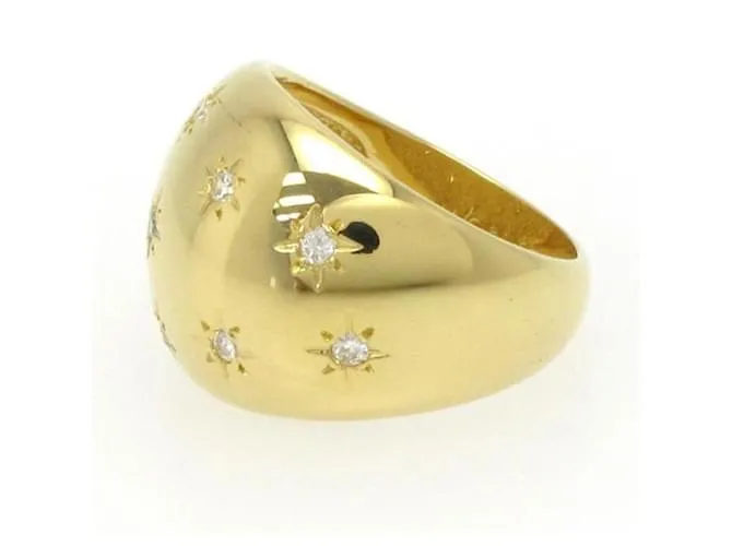 ***Anillo de diamantes en oro amarillo Van Cleef & Arpels Gold hardware 