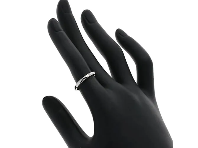 Anillo de Platino con Diamantes 1P Clásico Cartier para Mujeres 