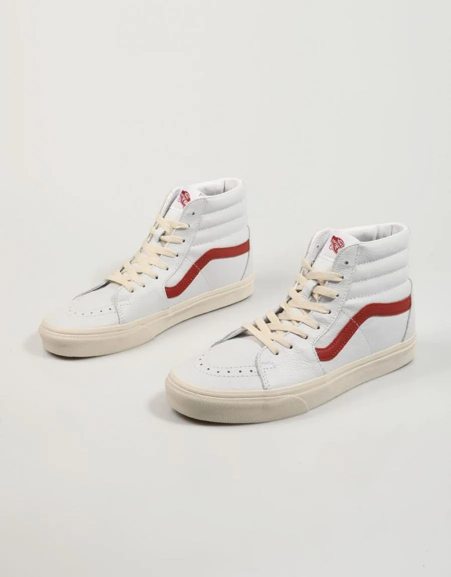  baskets VANS Sk8 Hi en Blanc 83384