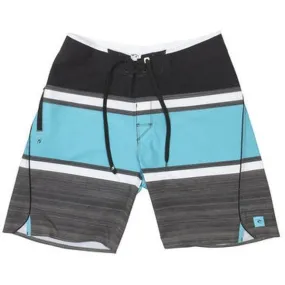 Bañador RIP CURL surfero niño Short elástico MIRAGE GAME ON B/S Ref. KBOAN4 negro/azul