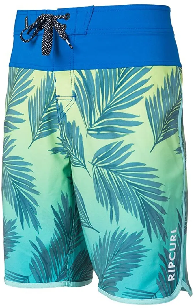 Bañador RIP CURL surfero niño Short elástico Mirage Mason Ref. KBODS4 azul tropical