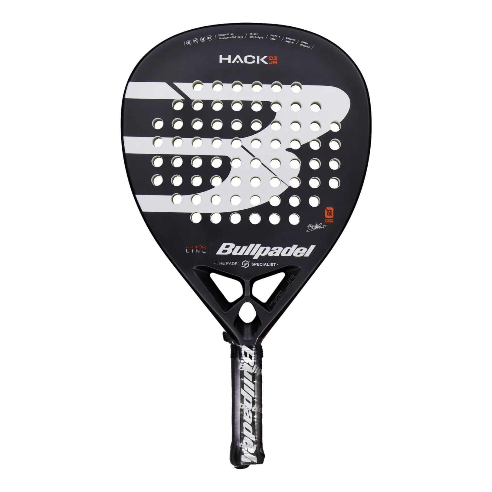 Bullpadel Hack Junior 24 Black