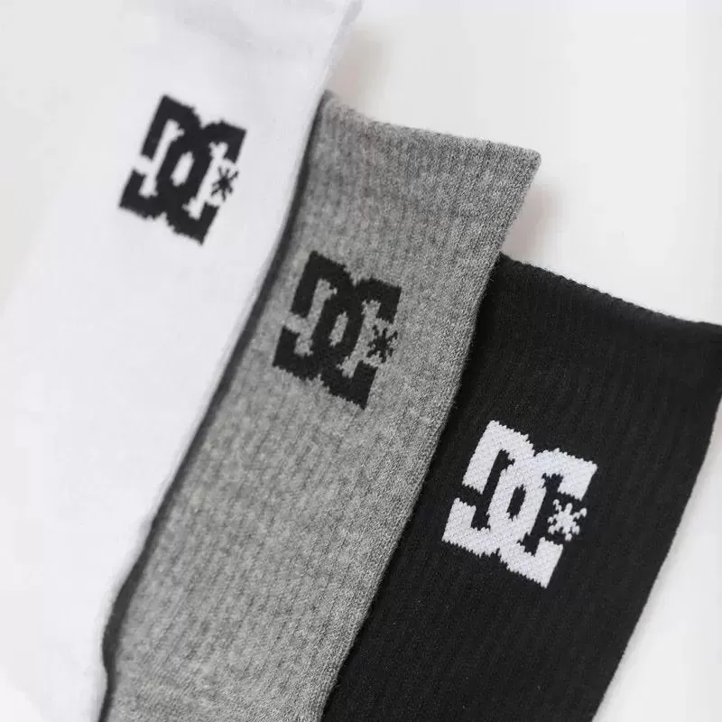 Calcetines DC Shoes: Spp Dc Crew 3Pk Sock (Assorted)