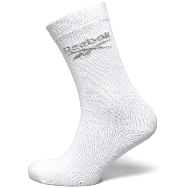 Calcetines Reebok Crew 3Pp Socks White