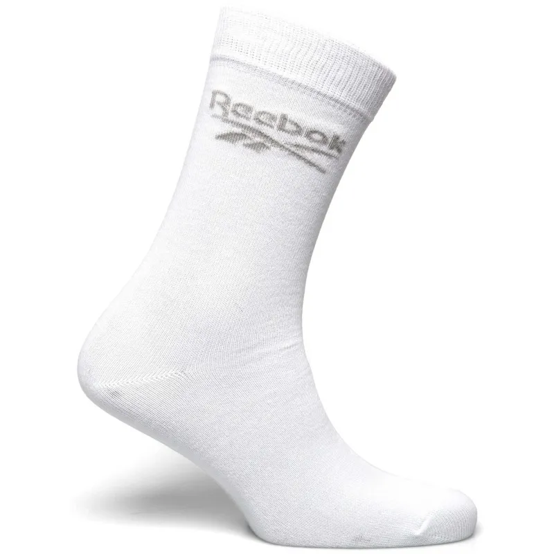 Calcetines Reebok Crew 3Pp Socks White