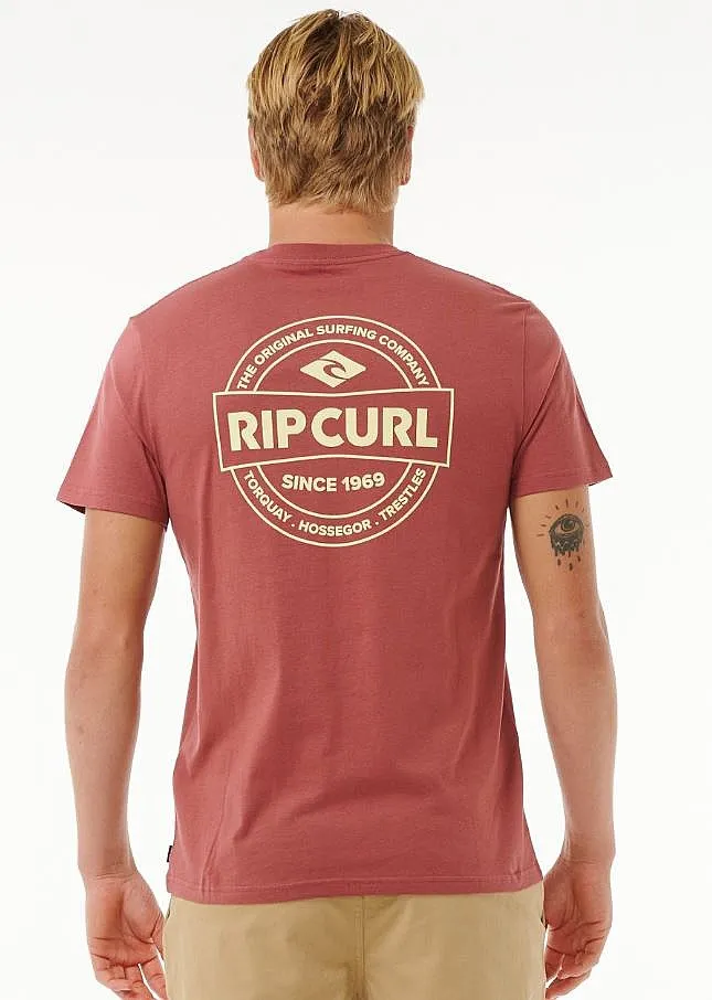 camisa Rip Curl Staple - Apple Butter - men´s