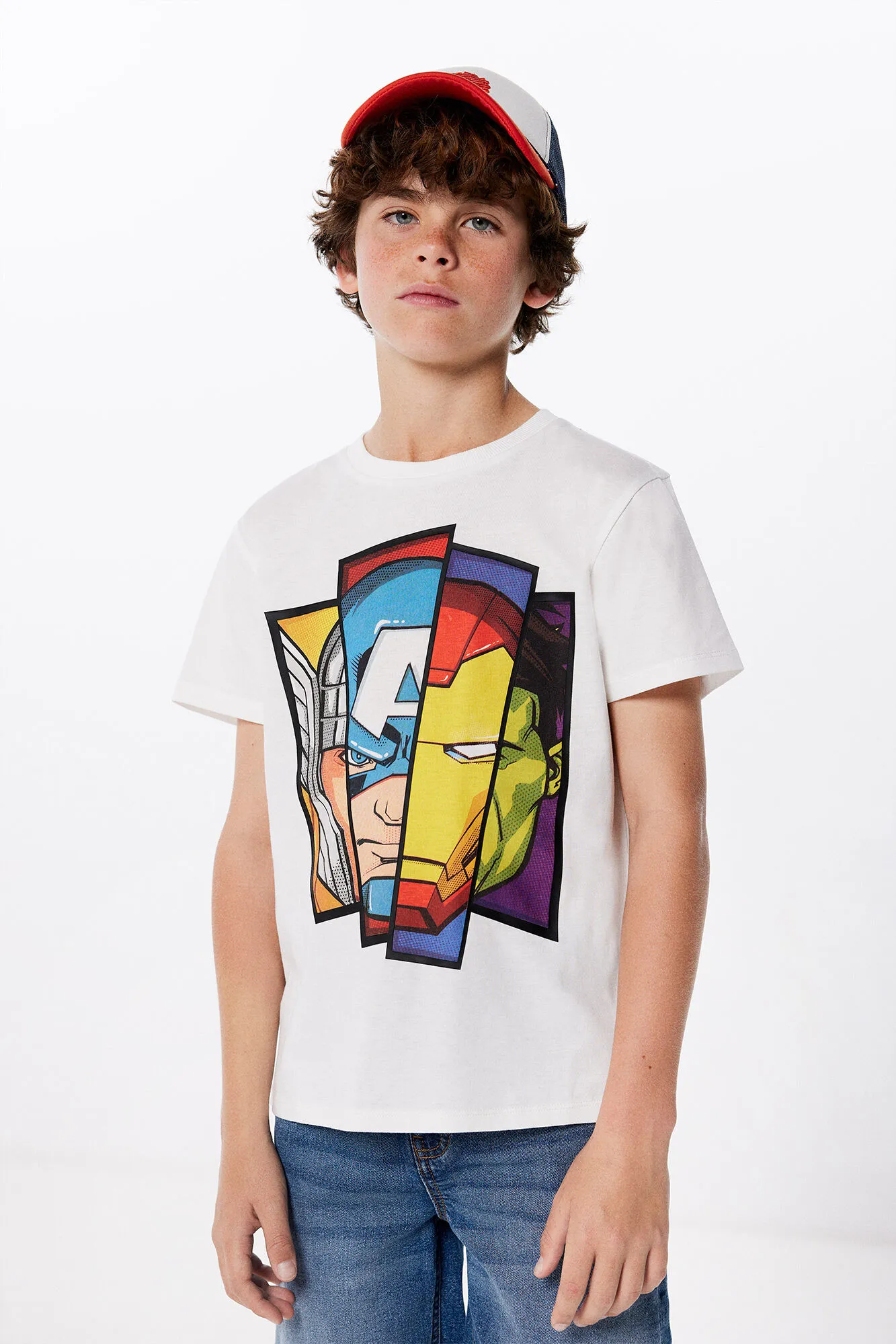 Camiseta Avengers niño