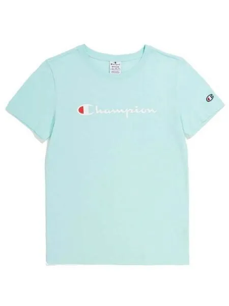 Camiseta Champion Verde Agua W