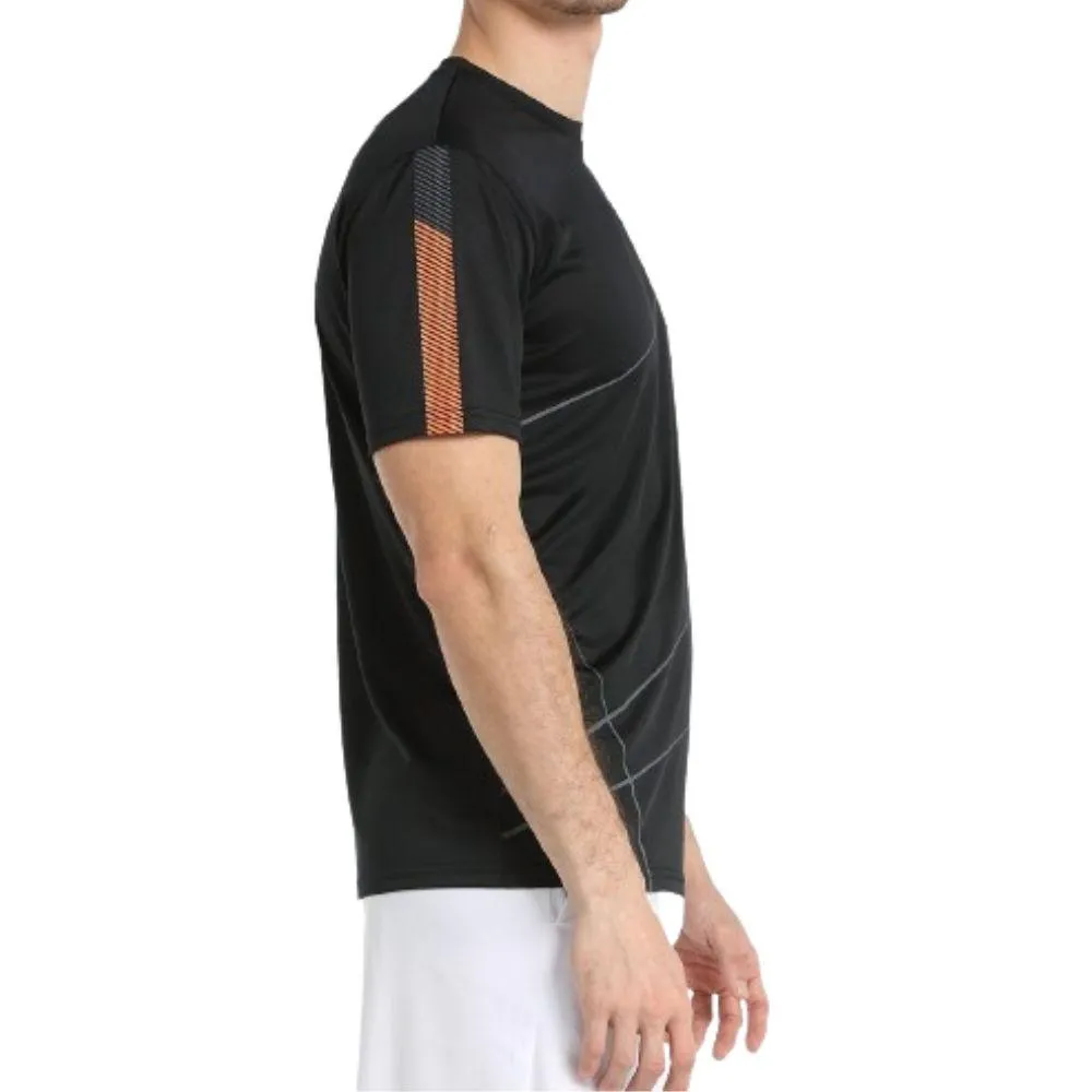 CAMISETA DEPORTIVA JOHN SMITH BUZAR. NEGRO