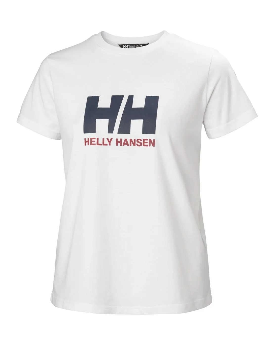 Camiseta Helly Hansen Logo blanca manga corta para mujer