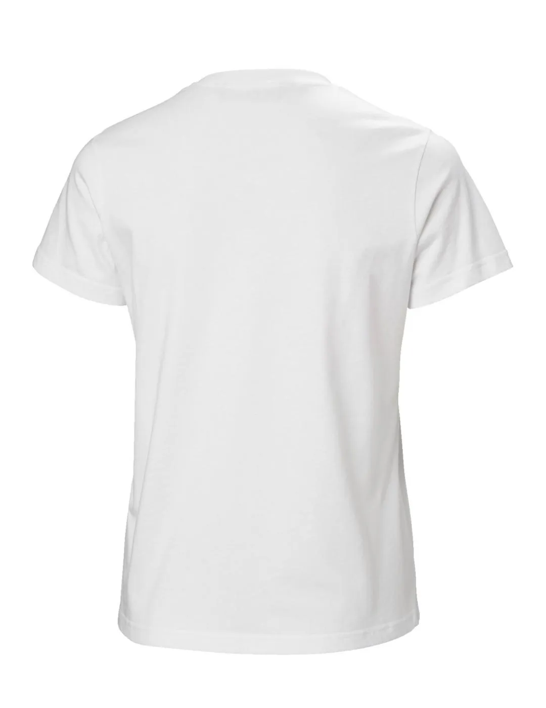 Camiseta Helly Hansen Logo blanca manga corta para mujer