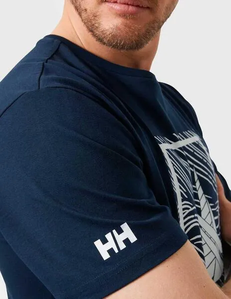 Camiseta Helly Hansen Shoreline T Shirt marino para hombre