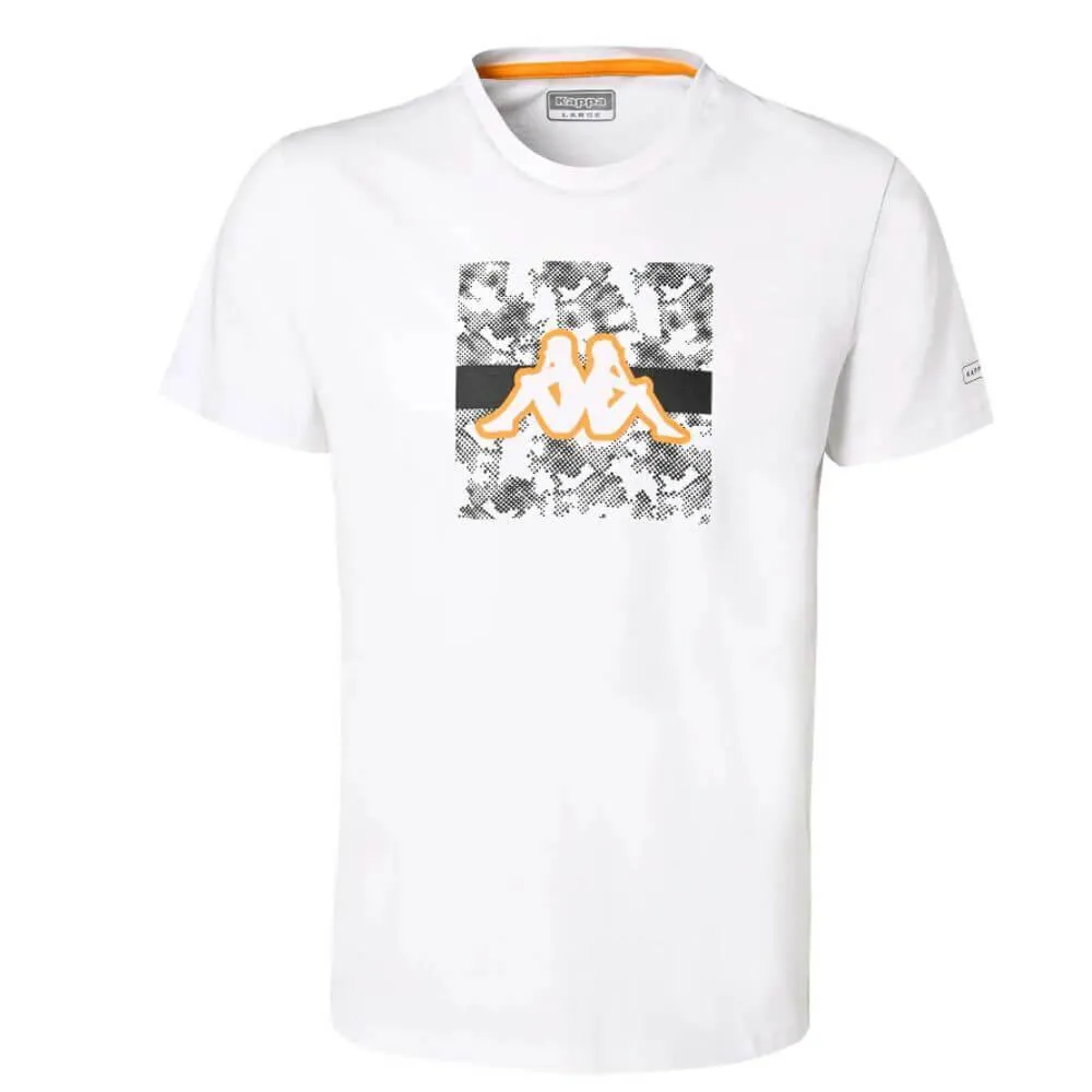 Camiseta Hombre KAPPA GRAMI. Blanco 381L5HW