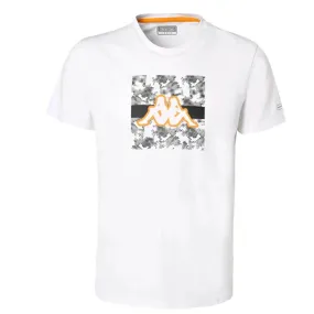 Camiseta Hombre KAPPA GRAMI. Blanco 381L5HW