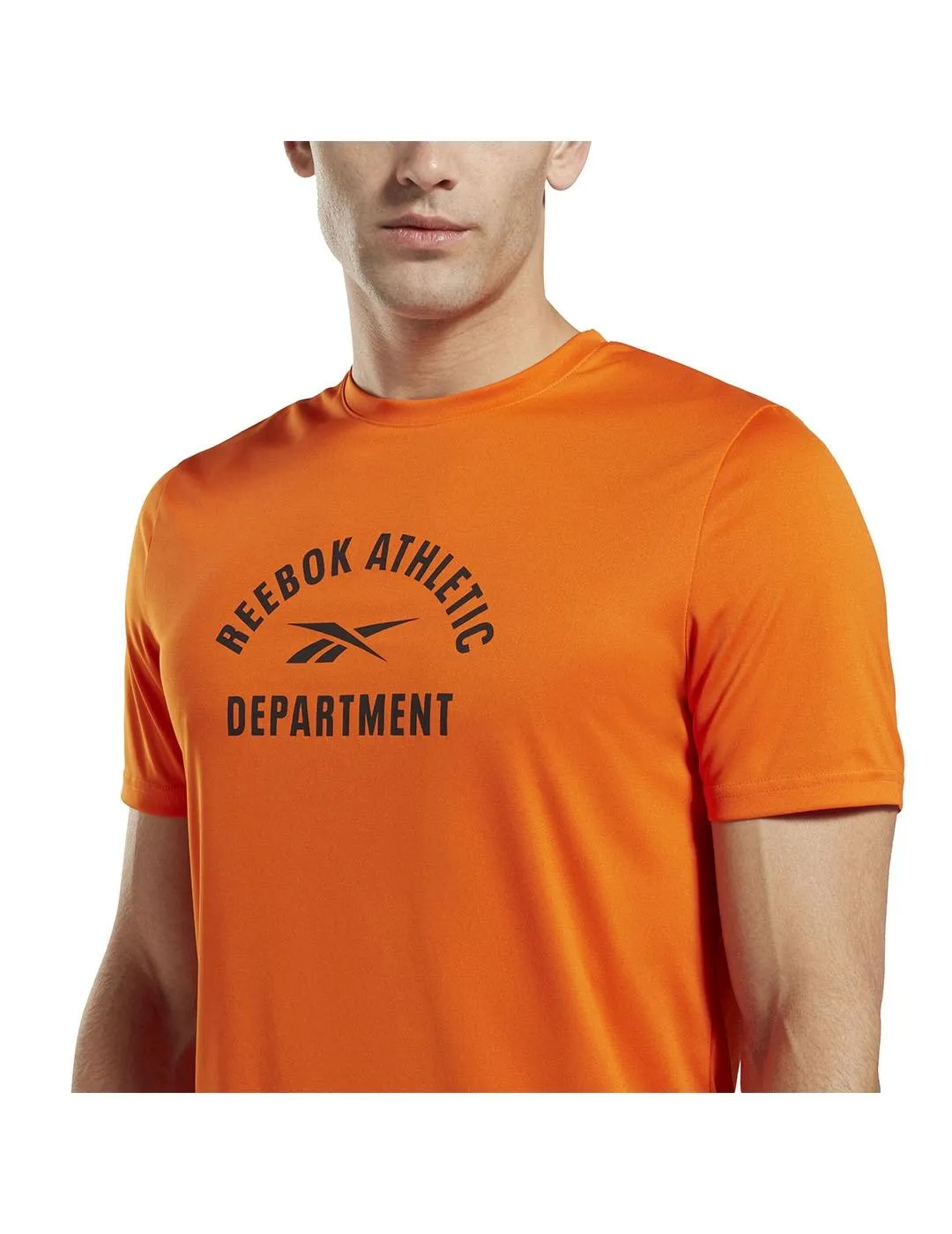 Camiseta Hombre Reebok Train Naranja