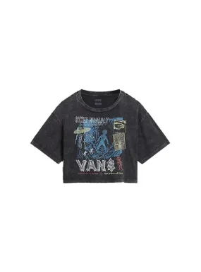 Camiseta Mujer Vans Super Natural Negra