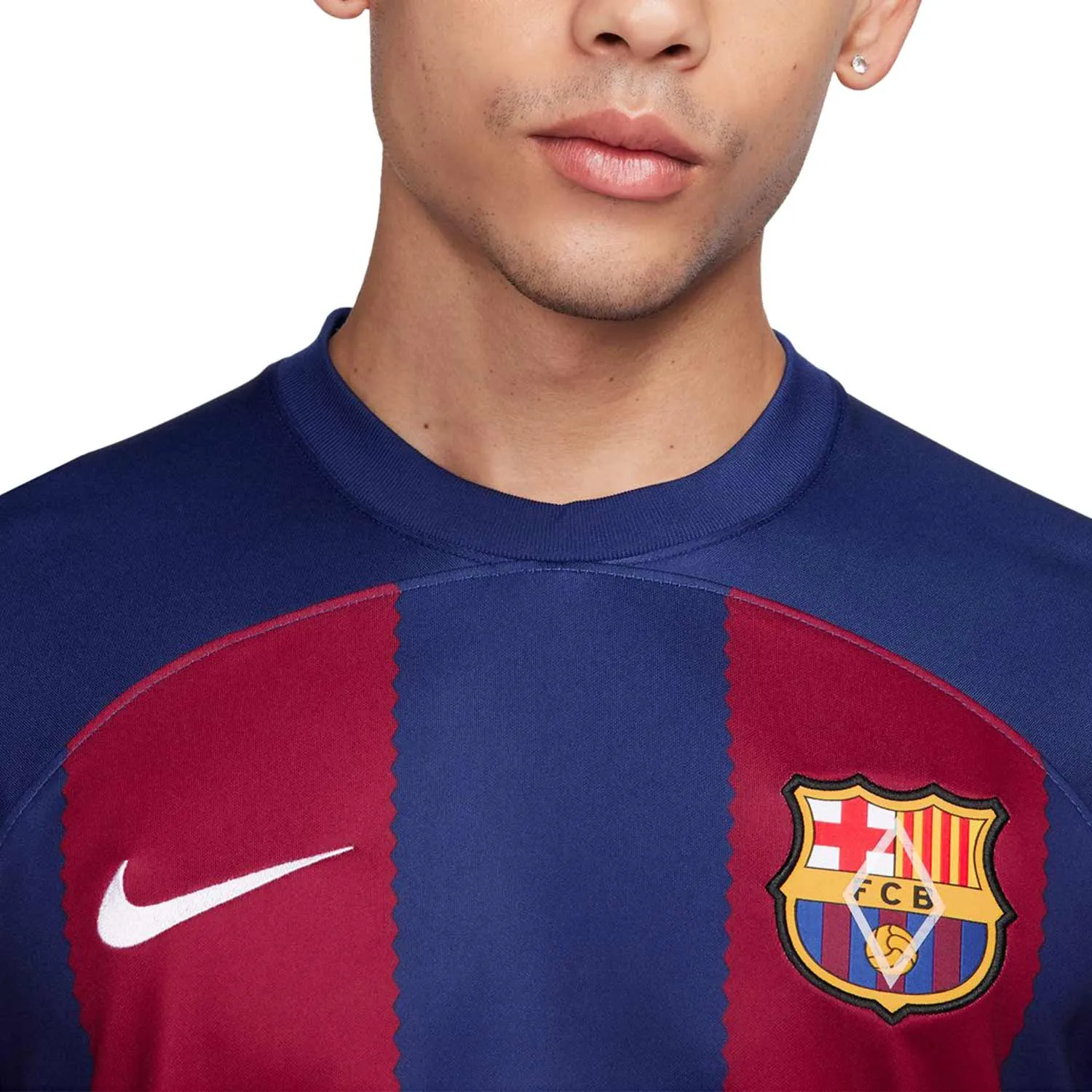 Camiseta Nike Barcelona F. De Jong 2023 2024 Dri-Fit Stadium