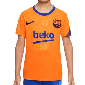 Camiseta Nike Barcelona niño pre-match