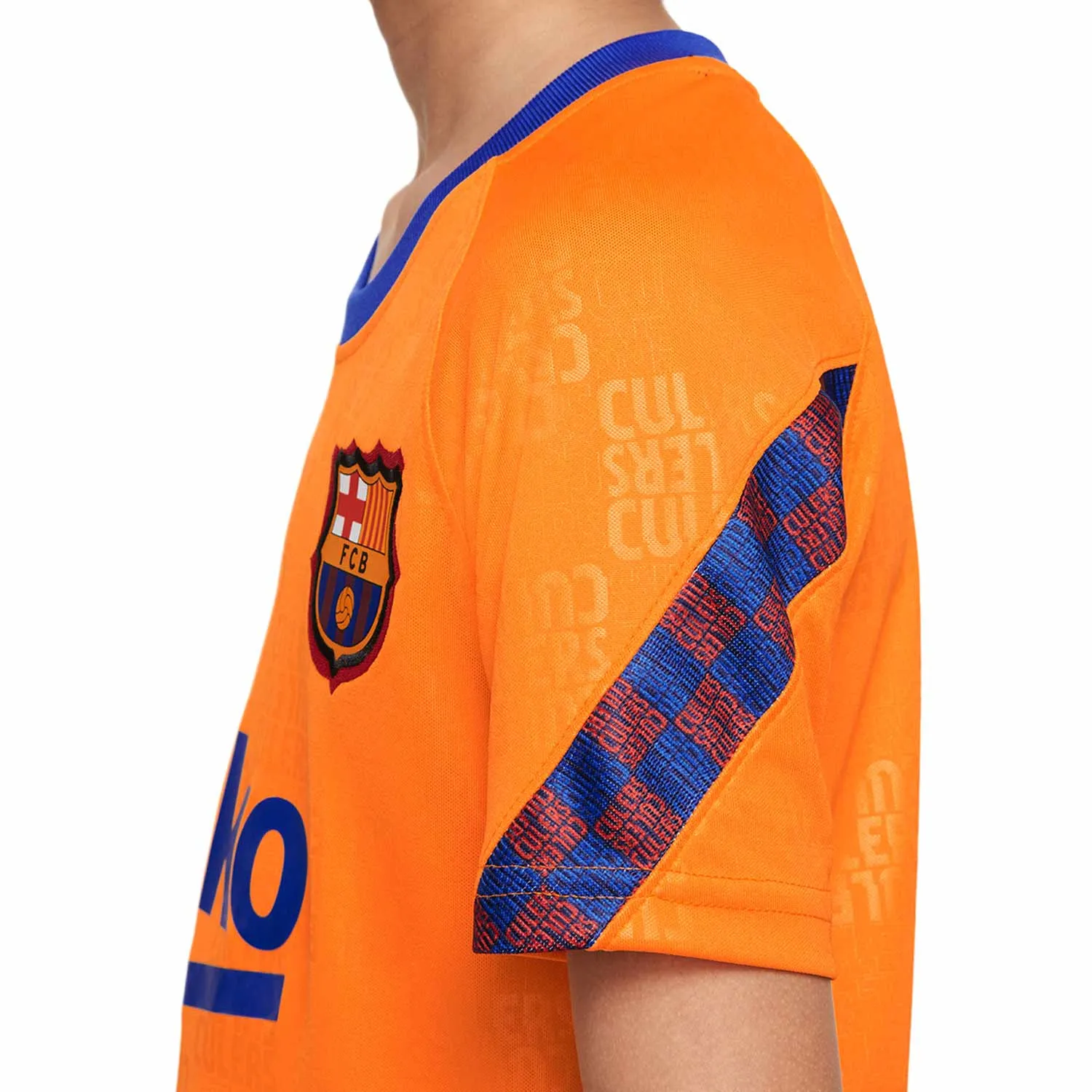 Camiseta Nike Barcelona niño pre-match