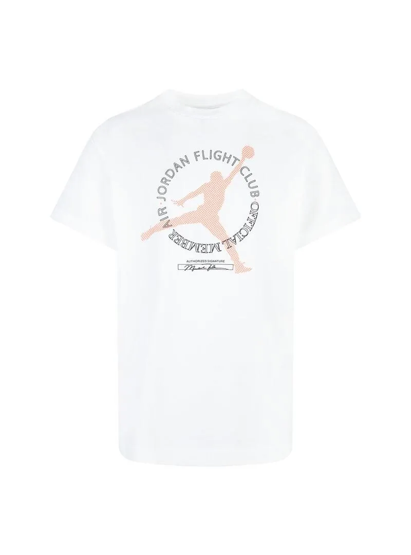 Camiseta Niño Nike Jordan Blanca