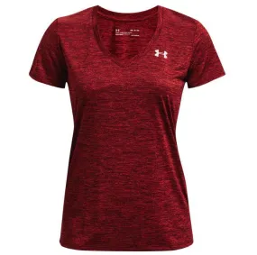 Camiseta Under Armour Tech SSV Mujer Rojo Jaspeado