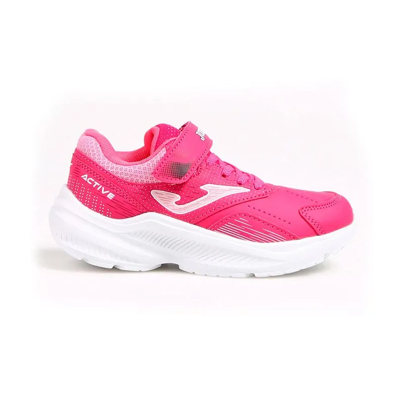 CHAMPION DEPORTIVO JOMA ACTIVE JR 2310 FUCSIA CON VELCRO TALLES 27 AL 35