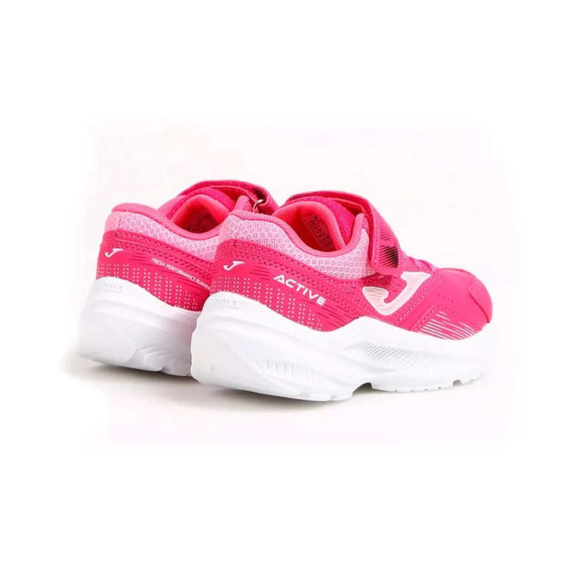 CHAMPION DEPORTIVO JOMA ACTIVE JR 2310 FUCSIA CON VELCRO TALLES 27 AL 35