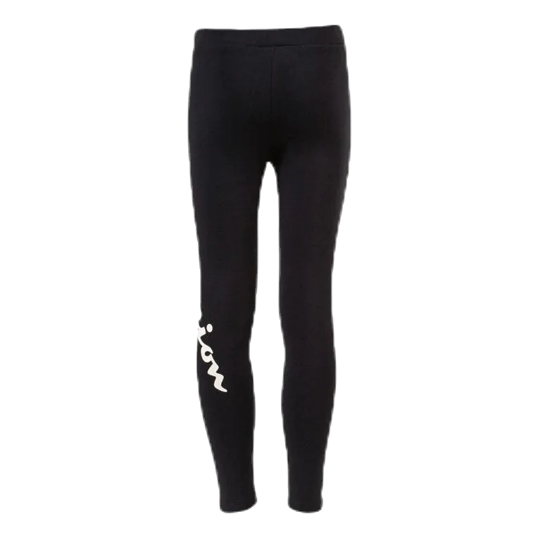 Champion Girls Big Logo Leggings Black