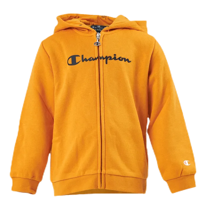 Champion Hooded Full Zip Suit Junior Yellow