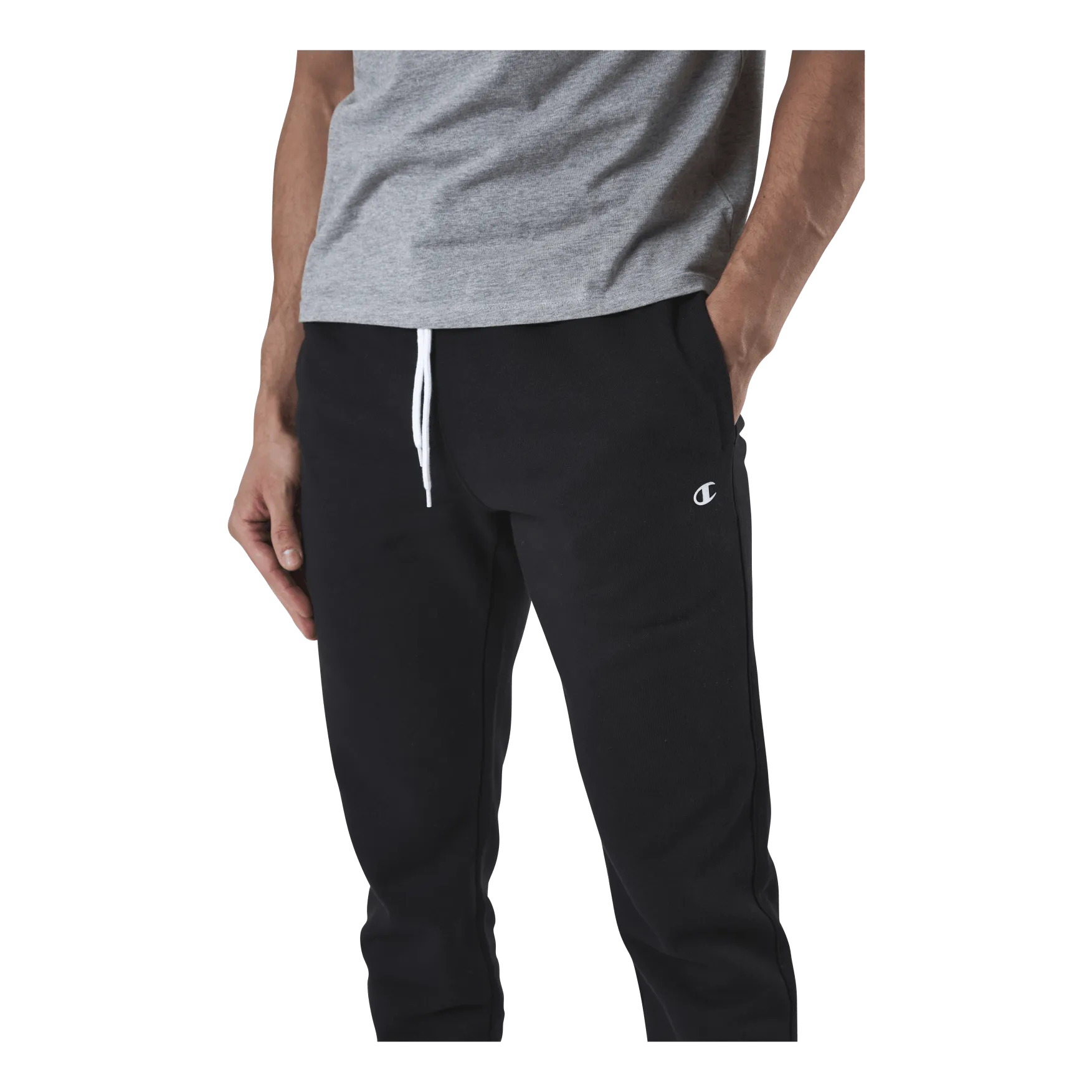 Champion Rib Cuff Pants Black