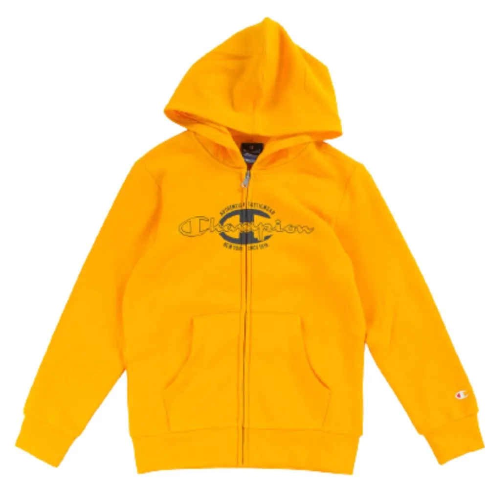 CHAMPION SUDADERA AUTHENTIC NIÑO. 306170 YS113. AMARILLO