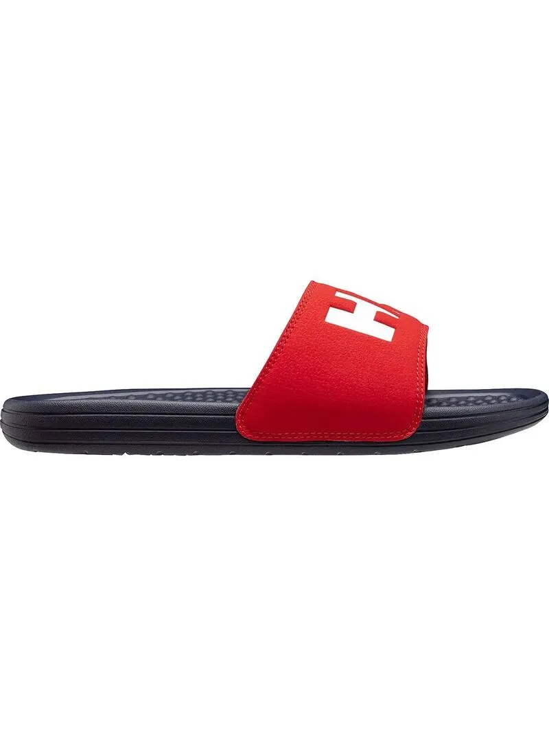 Chancla Hombre Helly Hansen Slide Marino Rojo