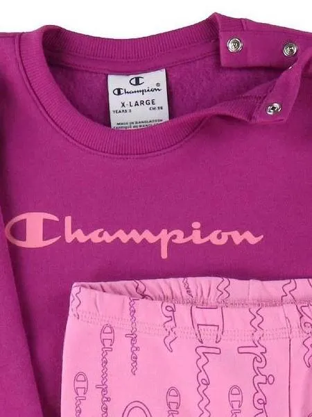 Chandal Champion Morado Bebe