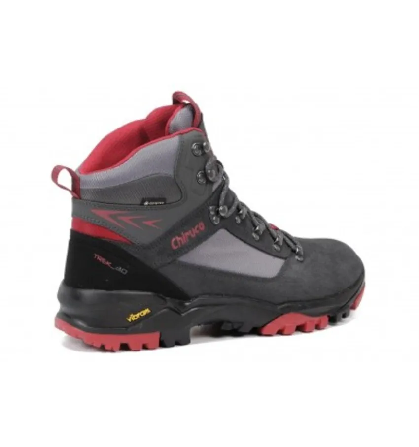 CHIRUCA YUKON 09 GORE-TEX GRIS-ROJO