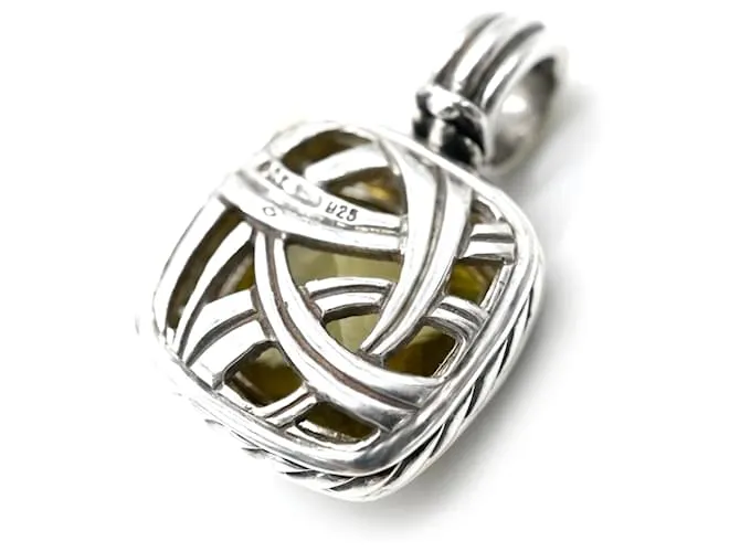 david yurman 14Colgante Realzador de Diamantes y Citrino Limón Albion de mm 