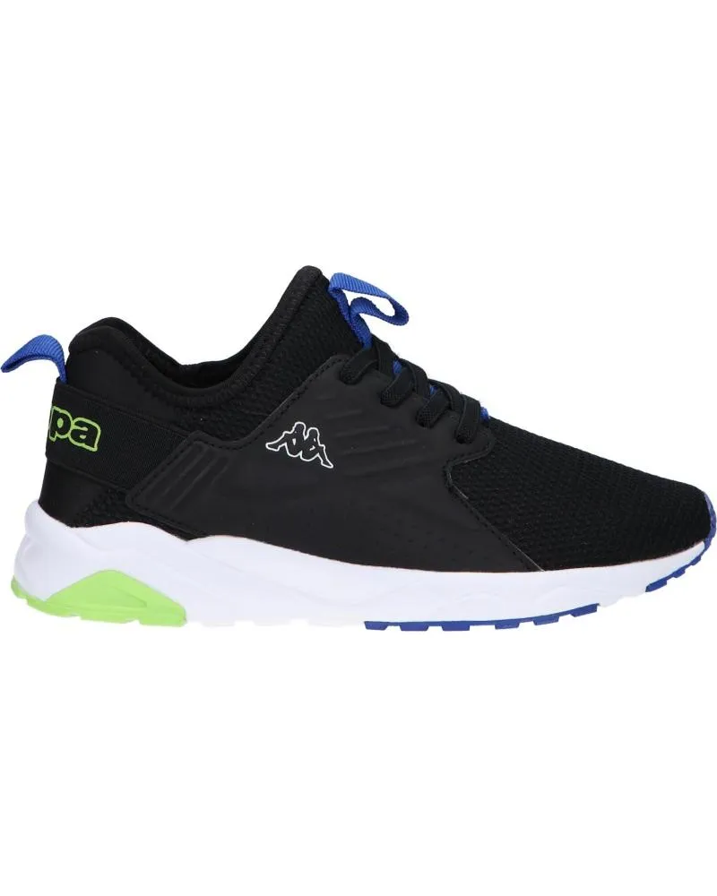 Deportivas de Niña y Niño KAPPA 36153ZW SAN PUERTO A6R BLACK-GREEN-BLUE