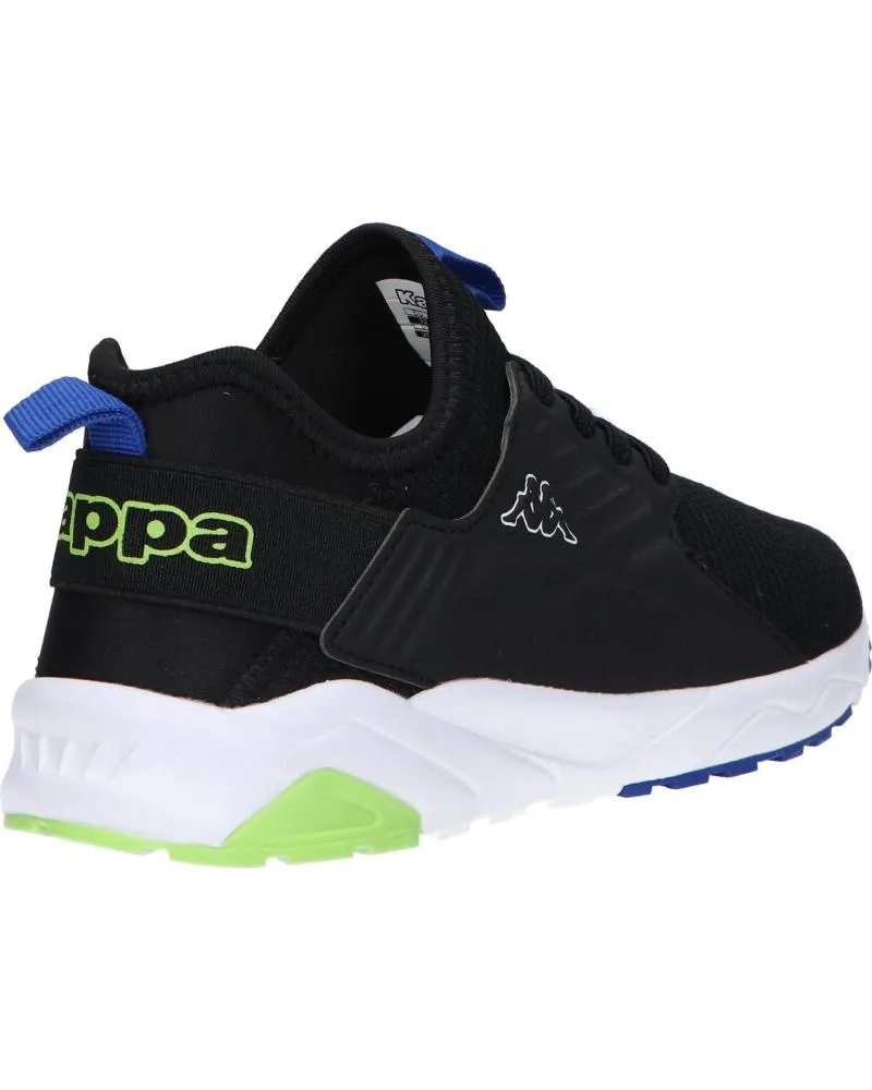 Deportivas de Niña y Niño KAPPA 36153ZW SAN PUERTO A6R BLACK-GREEN-BLUE