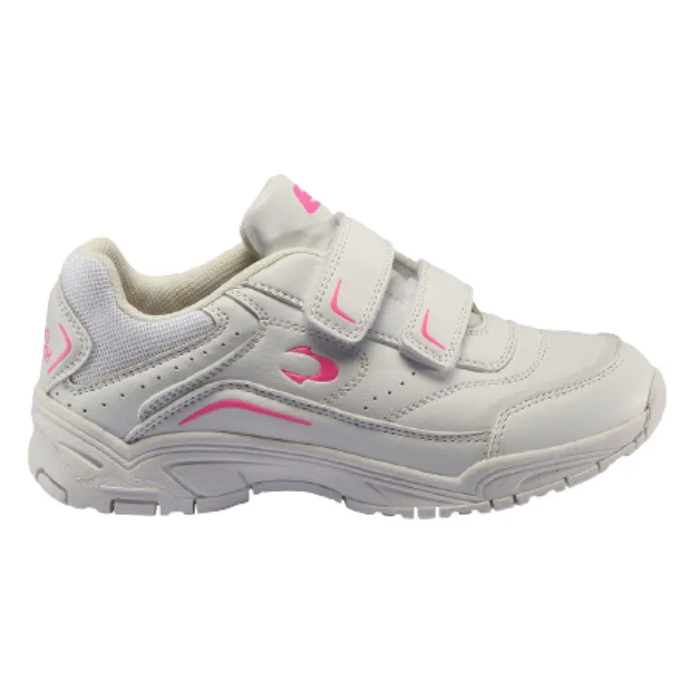 JOHN SMITH COTEN. Blanco/fucsia. Zapatillas Niña 