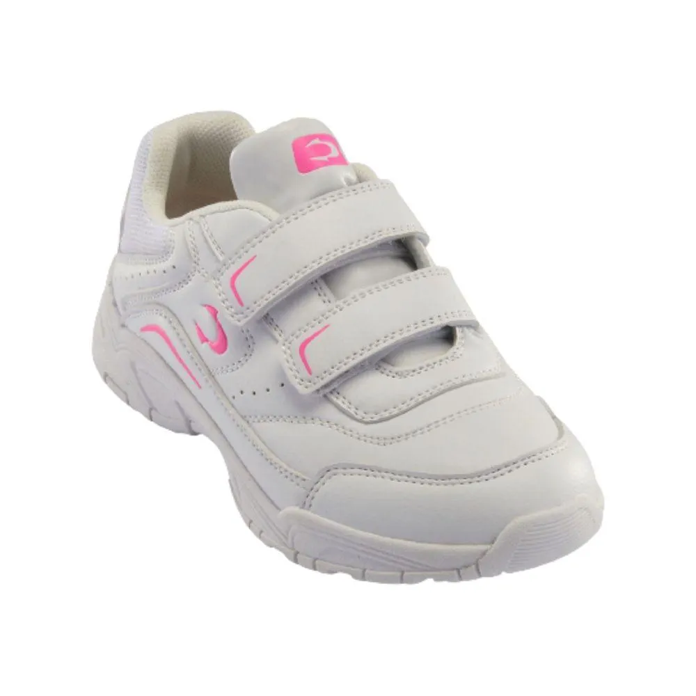 JOHN SMITH COTEN. Blanco/fucsia. Zapatillas Niña 