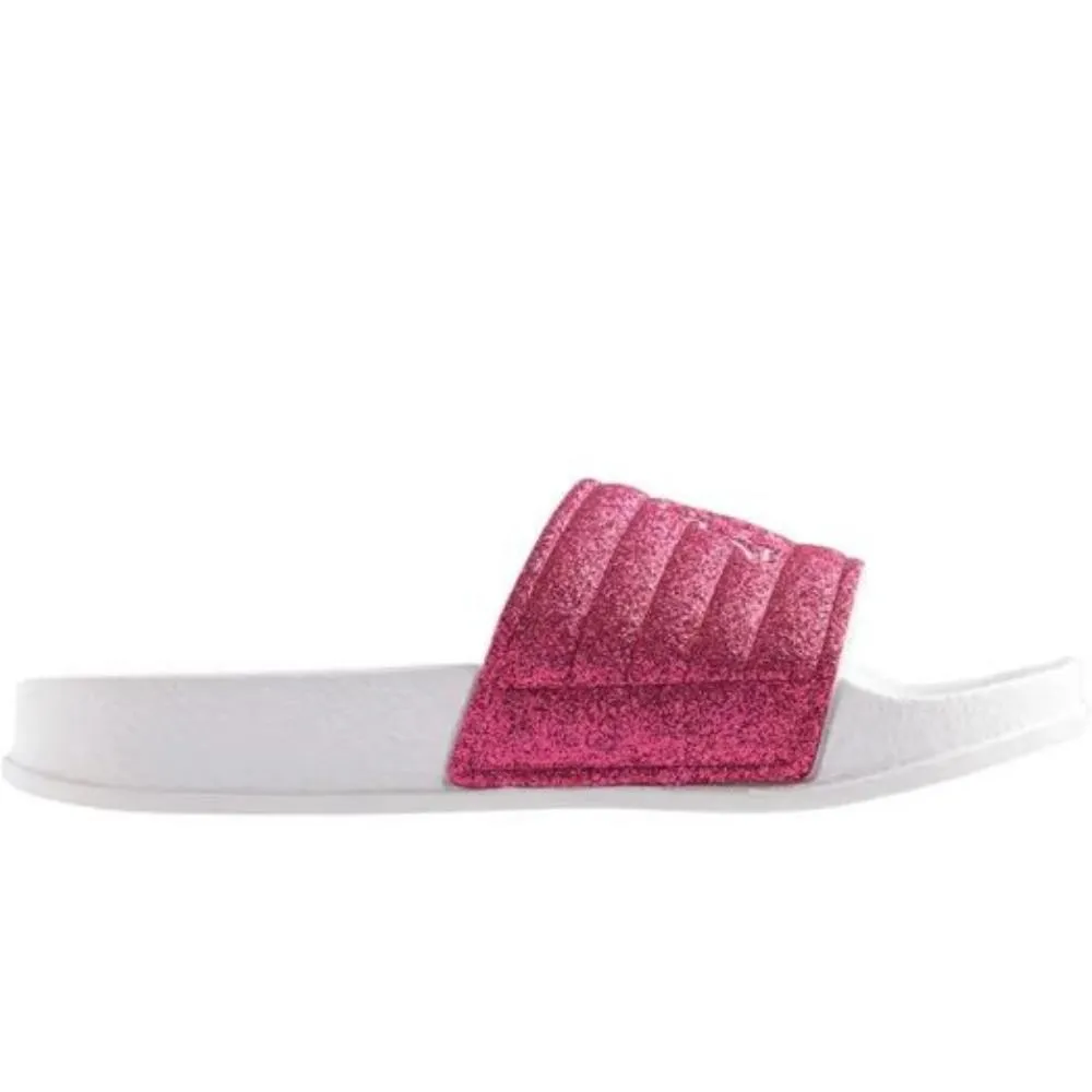 KAPPA MATESE 4 KID. 36146HW White/fuchsia glitter.