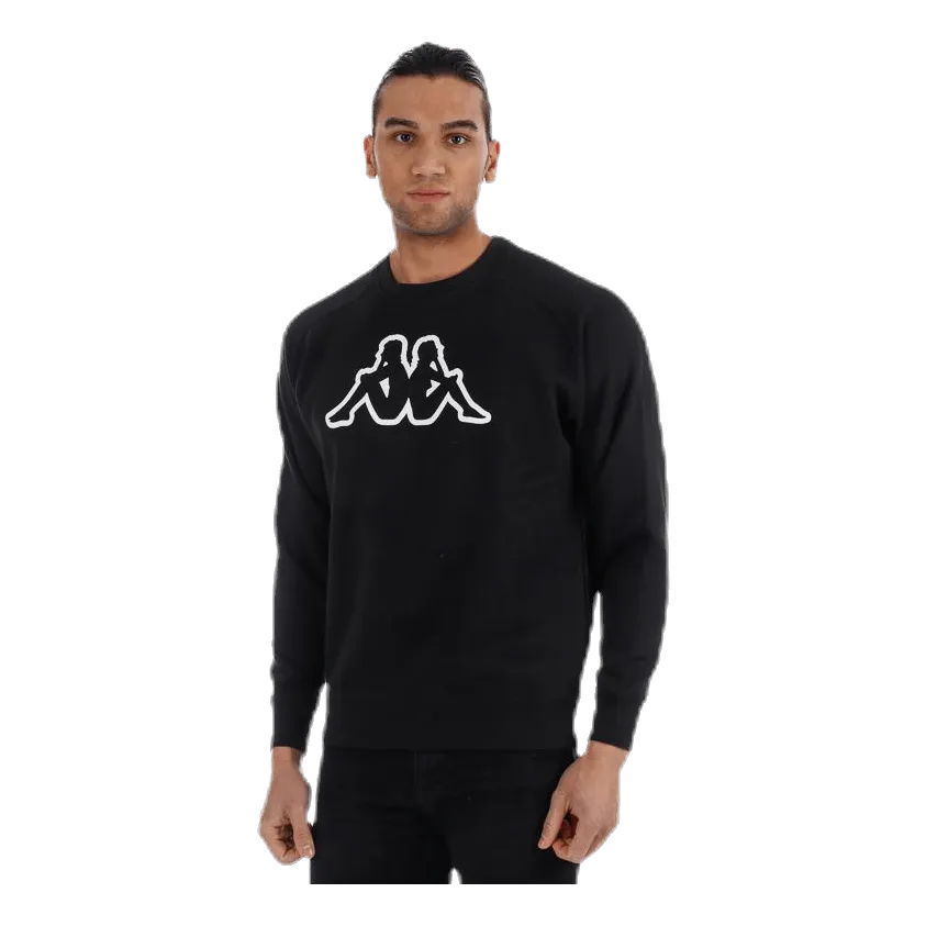 Kappa Nettuno Crewneck Black