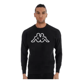 Kappa Nettuno Crewneck Black