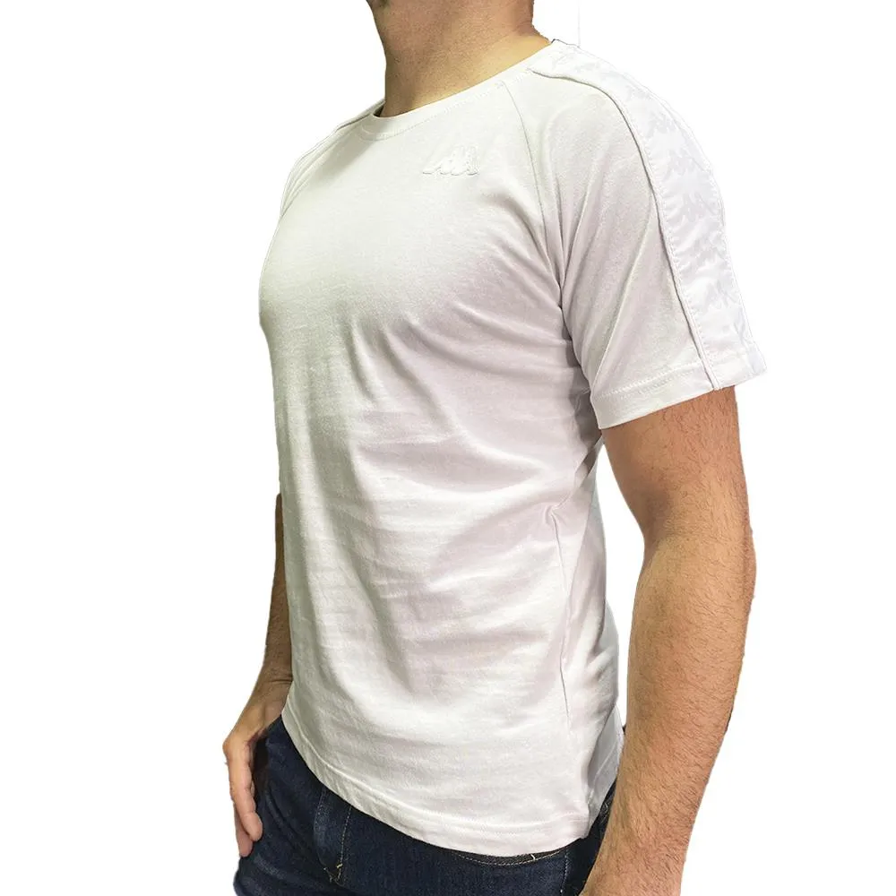 KAPPA REMERA HOMBRE - BANDA COEN SLIM BLNC