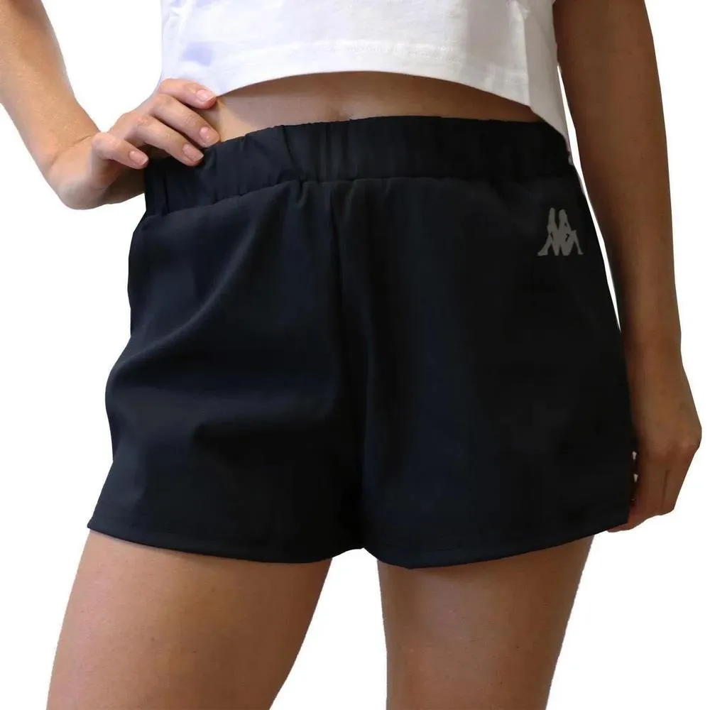 KAPPA SHORT MUJER - LIS K005 BLCK