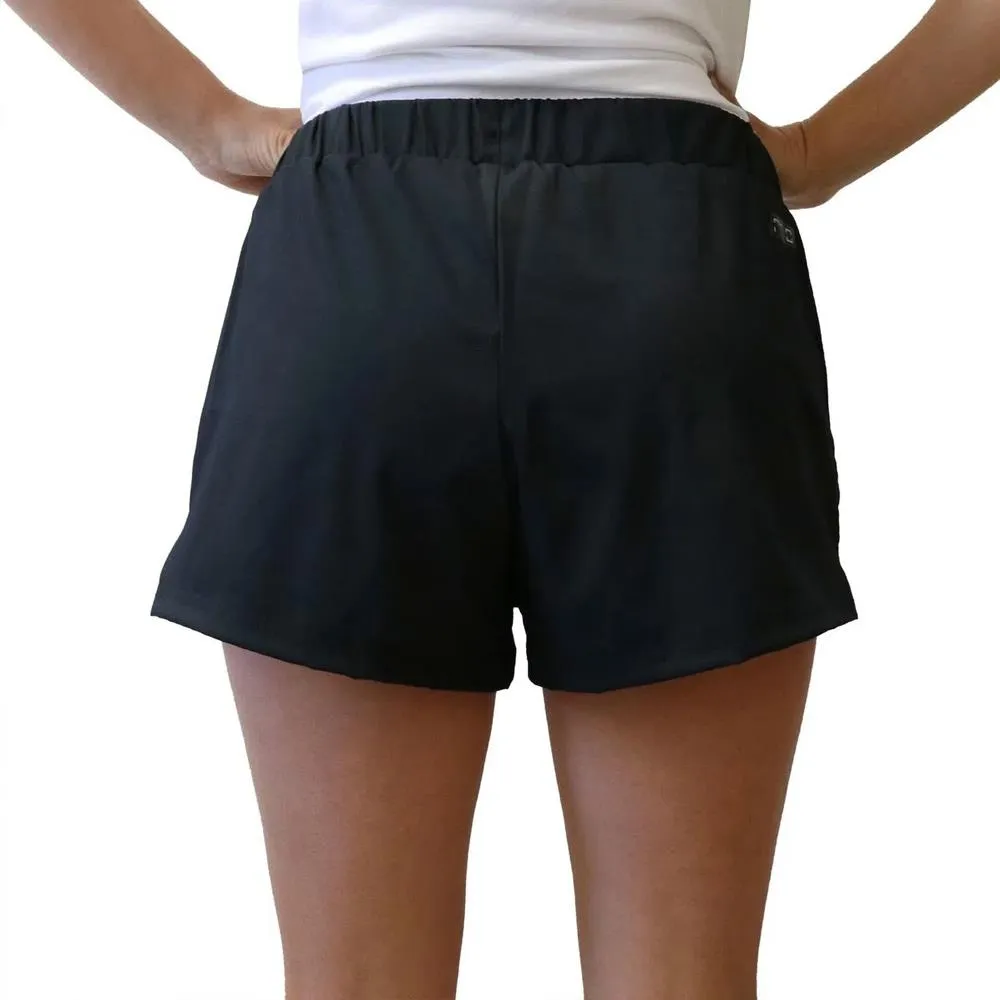 KAPPA SHORT MUJER - LIS K005 BLCK