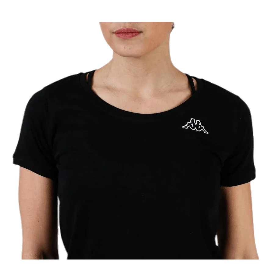 Kappa T-Shirt S/S, Logo Momba Black