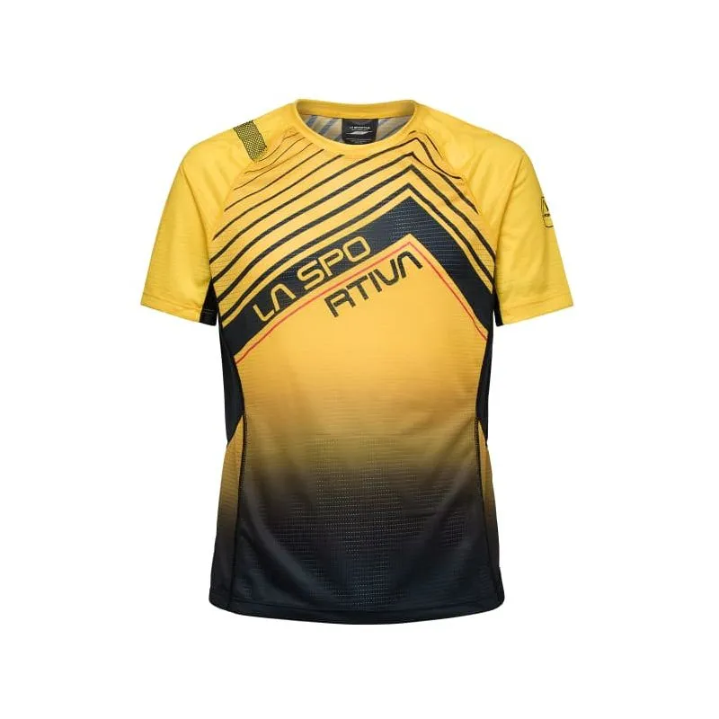 La Sportiva Camiseta Wave M Amarillo/Negro (Amarillo/Negro)