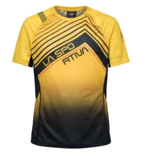 La Sportiva Camiseta Wave M Amarillo/Negro (Amarillo/Negro)