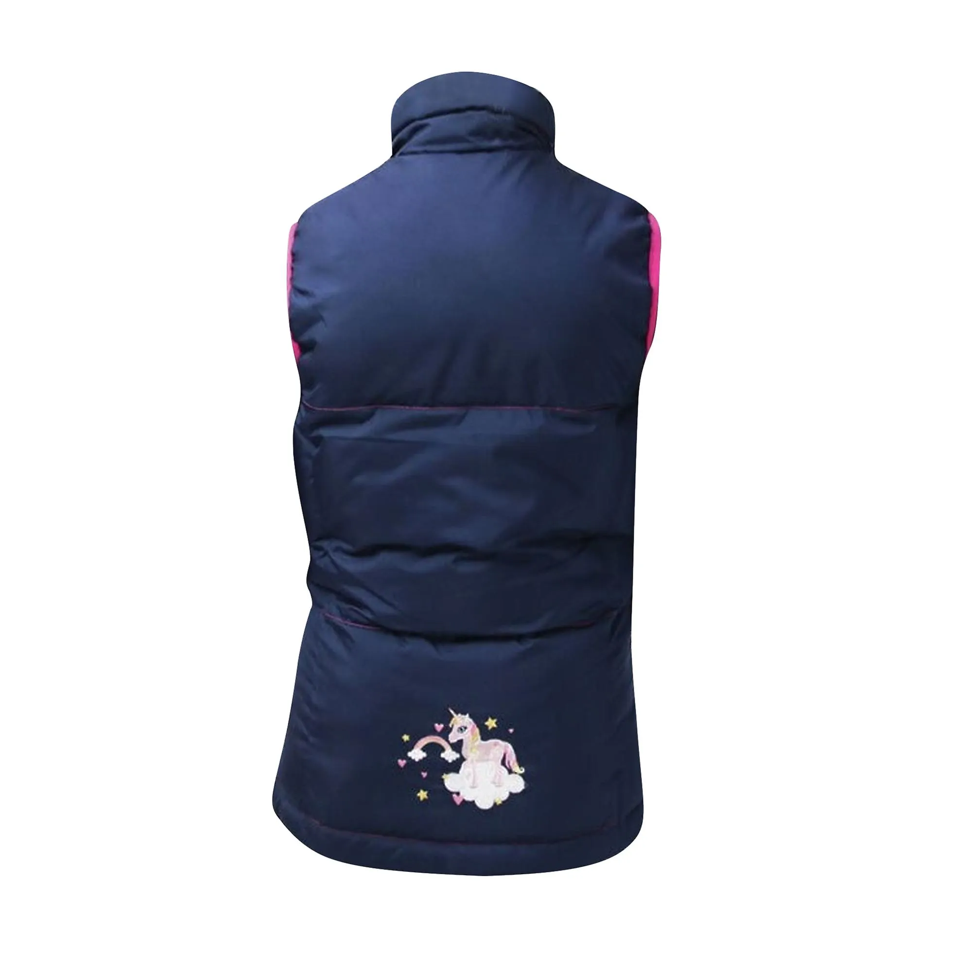 Little Rider Girls Unicorn Gilet